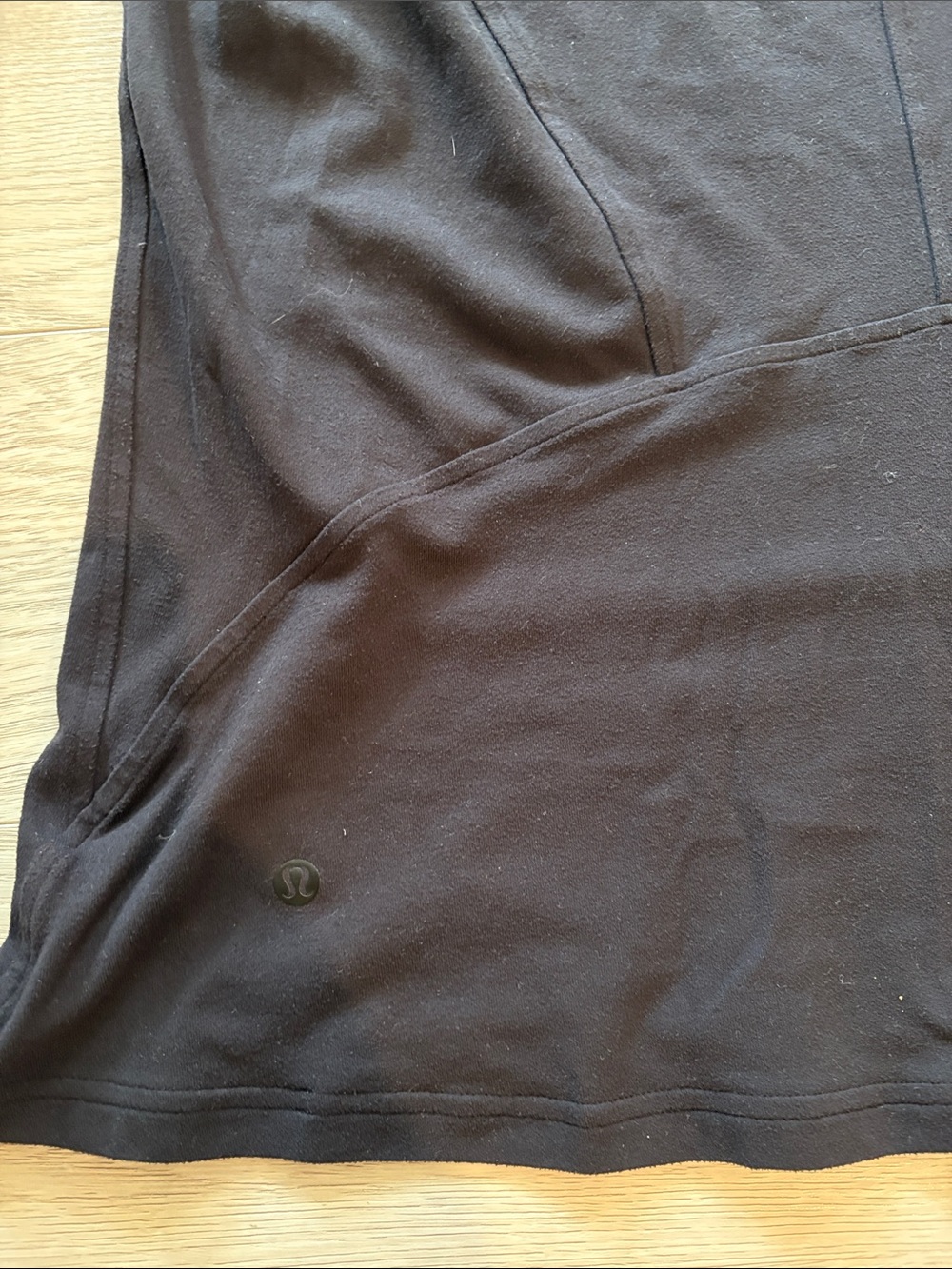 lululemon athletica Men’s Black Athletic Shorts with Subtle Logo